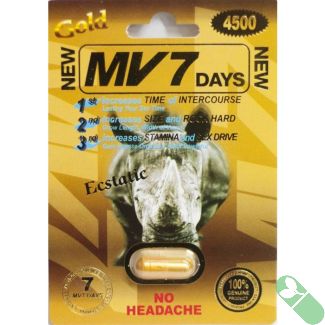 MV 7 Gold Pill 4500mg Male Sexual Performance Enhancer