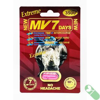 MV7 Days 3500mg Extreme 7 Days Male Enhancement Pill