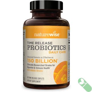 NatureWise probiotics immune and digestive health support label