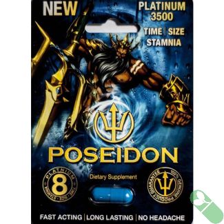 New Poseidon Platinum 3500 Mg Sexual Dietary Supplement