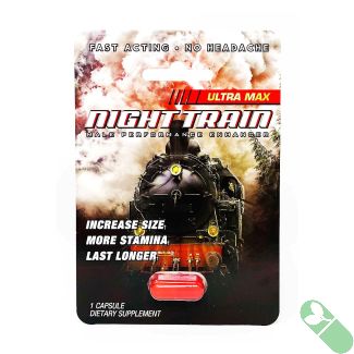 Ultra Max Night Train Male Performance Enhancer Fast Acting