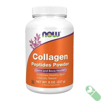 NOW Collagen Peptides Powder 8 Oz Joint Bone Health Support