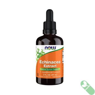 NOW Echinacea Extract Liquid 2 Oz Immune System Support Supplement
