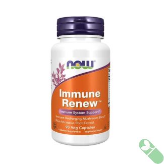 NOW Immune Renew Supplement Astragalus Root Extract 90 Veggie Caps