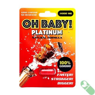 Oh Baby Platinum Natural Men Sexual Enhancer Pill