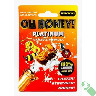 Oh Honey 25000 Platinum Male Enhancement Sachet