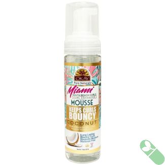 OKAY Miami South Beach Curls Hair Care Enhancer Mousse 7.5oz/221ml