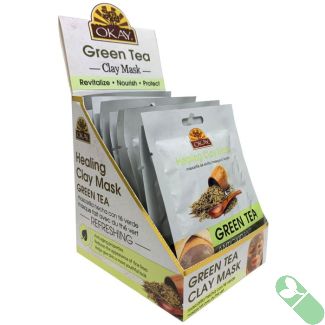 OKAY Pure Naturals Dead Sea Mud Mask Green Tea Tamanu 1.5oz / 44ml