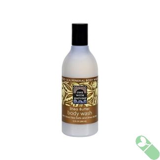 One With Nature Vanilla Shea Body Wash Dead Sea Minerals 12 Oz