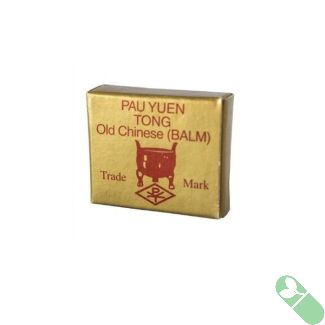 Pau Yuen Tong Delay Plus Cream Old Chinese Balm 0.35 oz small round container with traditional label

