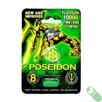 Poseidon Platinum 10K long-lasting sexual men enhancer pill for improved endurance and performance.