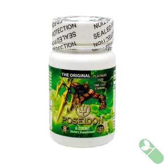 Poseidon Platinum 3500 Male Sexual Enhancer Pill for increased stamina and performance