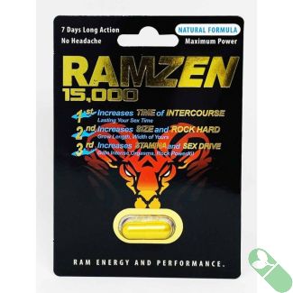 Ramzen 15000 Male Enhancement Gold Pill 7 Days