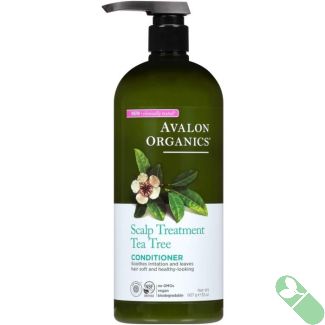 Scalp Treatment Tea Tree Conditioner 32 Oz Avalon Organics Vegan