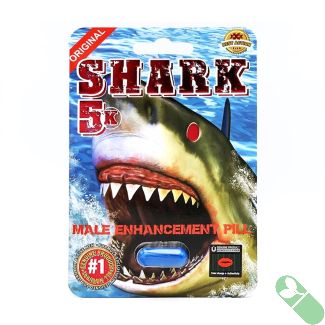 Shark 5K Max Power Male Enhancer Pill - Boost stamina, size, and performance for a satisfying experience.