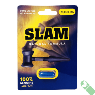 "Powerful male enhancement pill Slam 29000mg natural formula"

