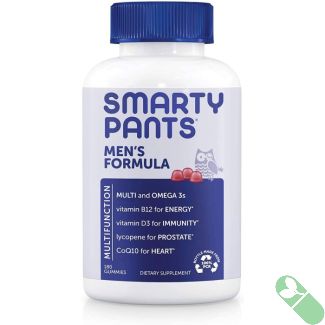 Smarty Pants Men's Formula Multivitamin Omega-3 180 Gummies