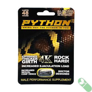 Python Male Enhancement Pill 4K Stamina Boost