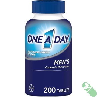 Bayer One A Day Men’s Complete Multivitamin Supplement 200 Tablets