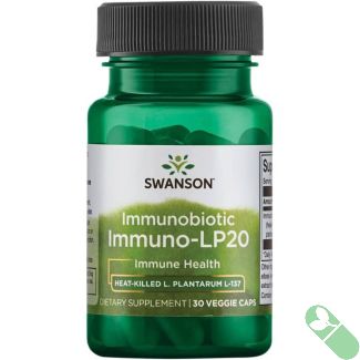 Swanson Immunobiotic Immuno lp20 Immune Health Support 30 Veggie Caps