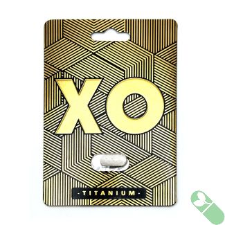 Titanium XO male enhancement supplement with Ashwagandha and L-Arginine for boosting sexual performance and stamina