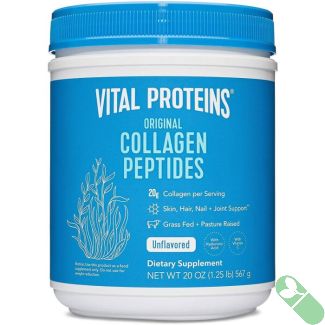 "Vital Proteins collagen supplement – supports hair, skin, nail and joint health, keto and paleo friendly"