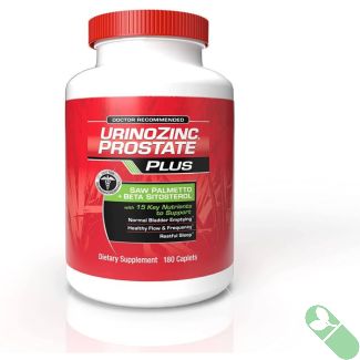 Urinozinc Prostate Plus Saw Palmetto Beta Sistosterol 180 Caps
