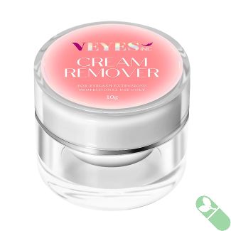 VEYES INC's eyelash extension cream remover, 10g, for quick and safe adhesive removal.
