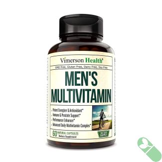 Vimerson Health's comprehensive daily vitamin specifically formulated for men’s health and vitality, providing essential nutrients.
