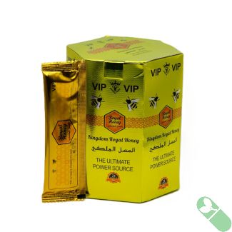 VIP Kingdom Royal Honey 24 sachets retail packaging