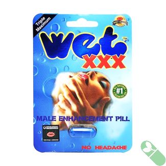 Wet XXX provides a triple maximum boost to male enhancement for a revitalized and sustained sexual experience.