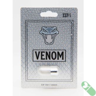 Venom XXIV-5 Male Enhancement Capsules 1000mg Proprietary Blend - 7 Individual Capsules
