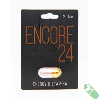 Encore 24 2.0 Max Energy & Stamina Capsules 1000mg Proprietary Blend