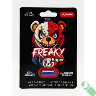 Freaky Super Male Enhancement Capsules – Energy & Stamina Support