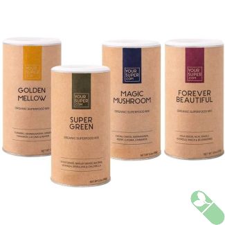 Your Super Immunity Bundle 4 Superfood Mix Powders Set