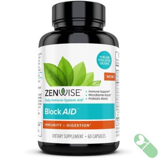 Zenwise Block Aid Immunity Digestion Support Supplement 60 Caps