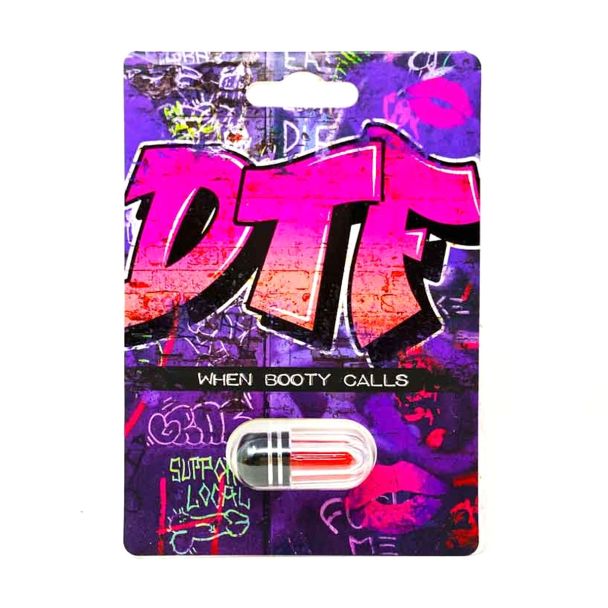 DTF Female 3500mg Red Pill for enhanced sensuality and wellness.