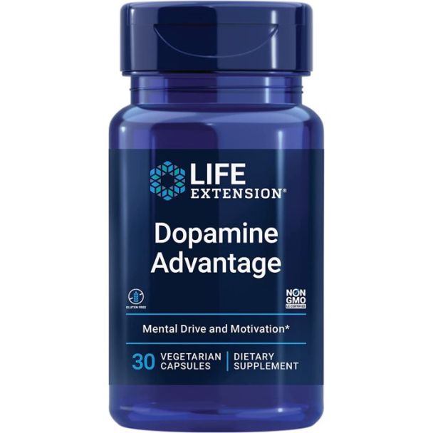 life-extension-dopamine-advantage-top – Tamper-evident seal close-up

