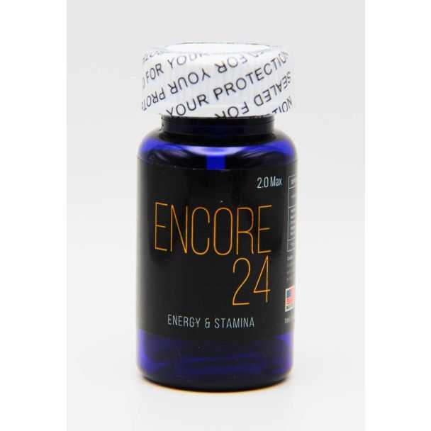 Encore 24 Energy & Stamina 2.0 Max Capsules – Male Performance Support