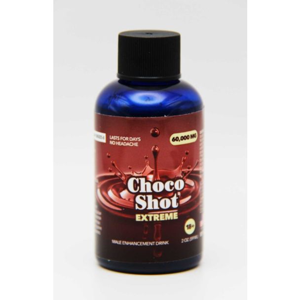 Choco Shot Extreme male enhancement drink bottle front view