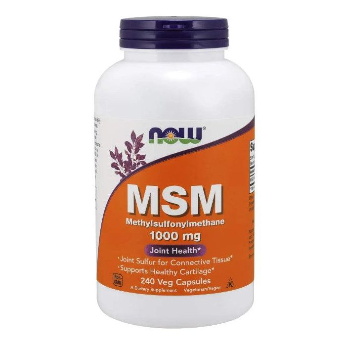 NOW MSM 1000mg – Joint & Cartilage Support – Buy Online