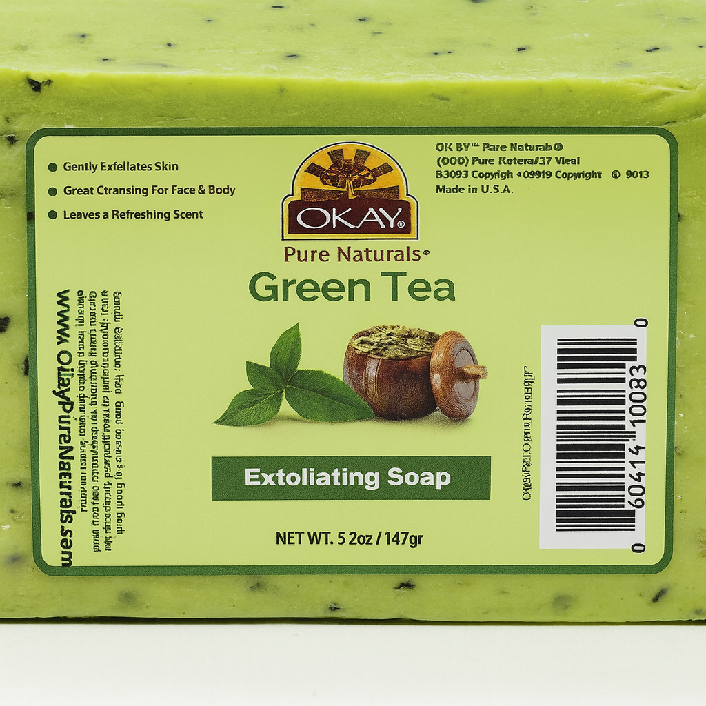 Okay Pure Naturals Green Tea Exfoliating Soap – Full Review & Real Results