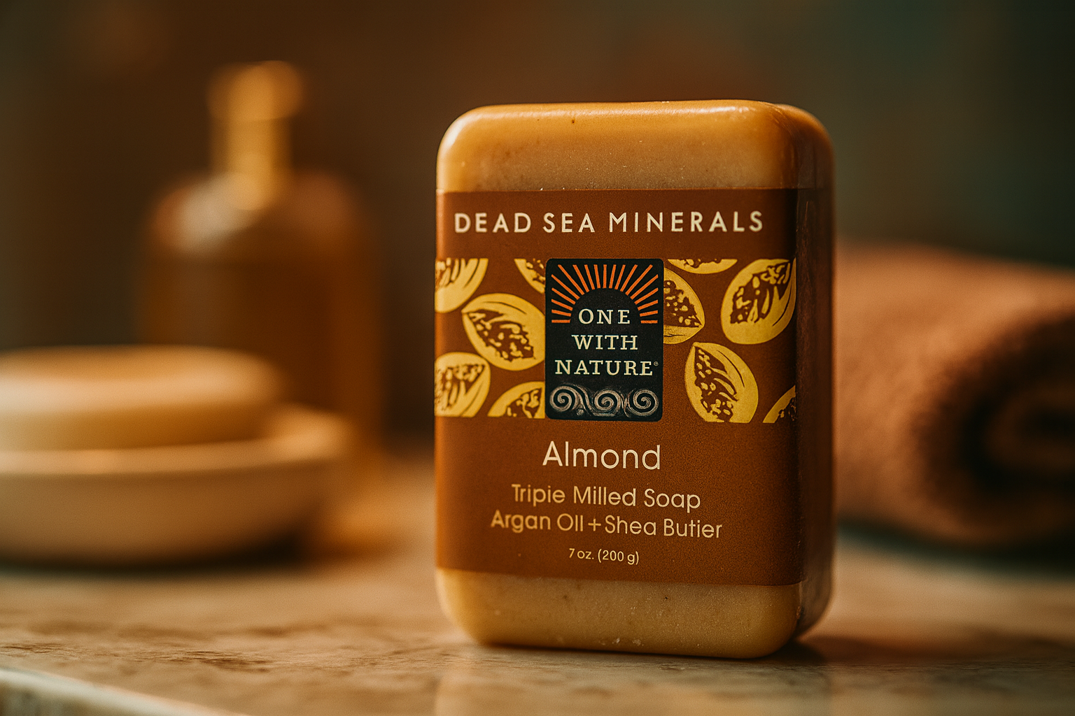 One With Nature Almond Soap Bar Review – Mineral-Rich Moisture with Dead Sea Magic