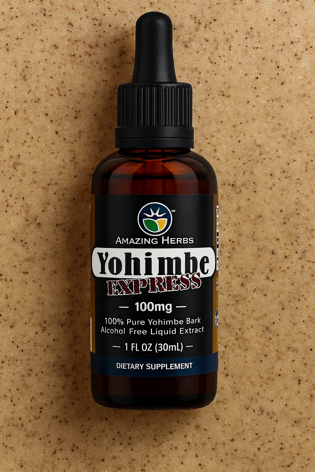 Amazing Herbs Yohimbe Express Liquid Extract 100 mg – Alcohol-Free Review & Insights