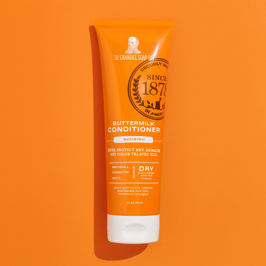 Grandpa Soap Nourishing Buttermilk Conditioner (8 oz) Review – Softness, Slip & Comfort for Damaged Hair