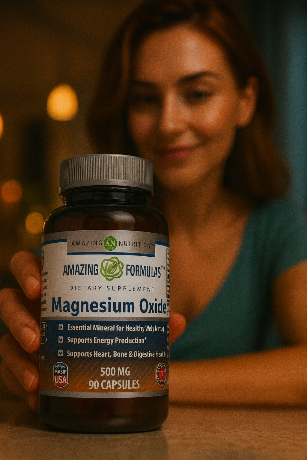 Amazing Formulas Magnesium Oxide 500mg Review & Benefits