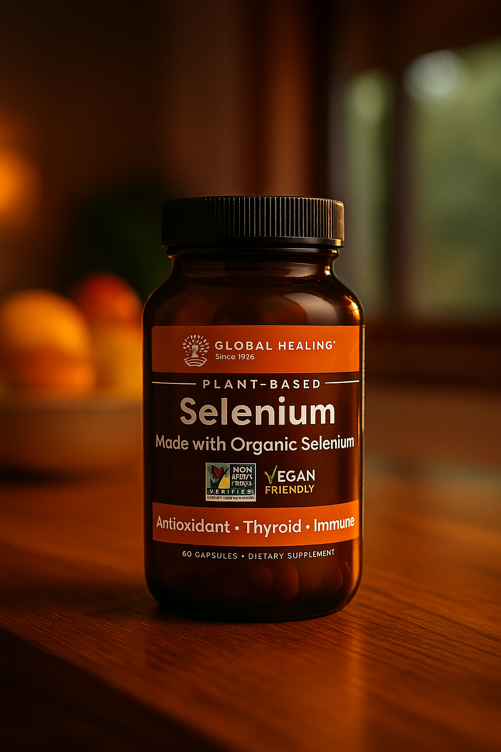 Global Healing Vegan Selenium (60 Capsules) Review — Clean Plant-Based Selenium Support
