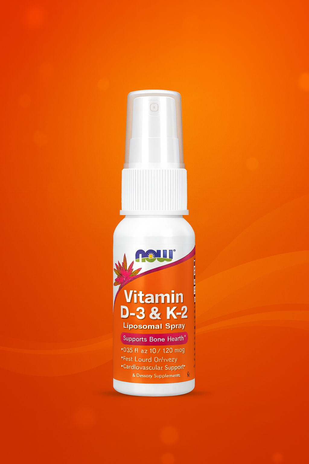 NOW Vitamin D3 & K2 Liposomal Spray Review: Easy Bone & Heart Support
