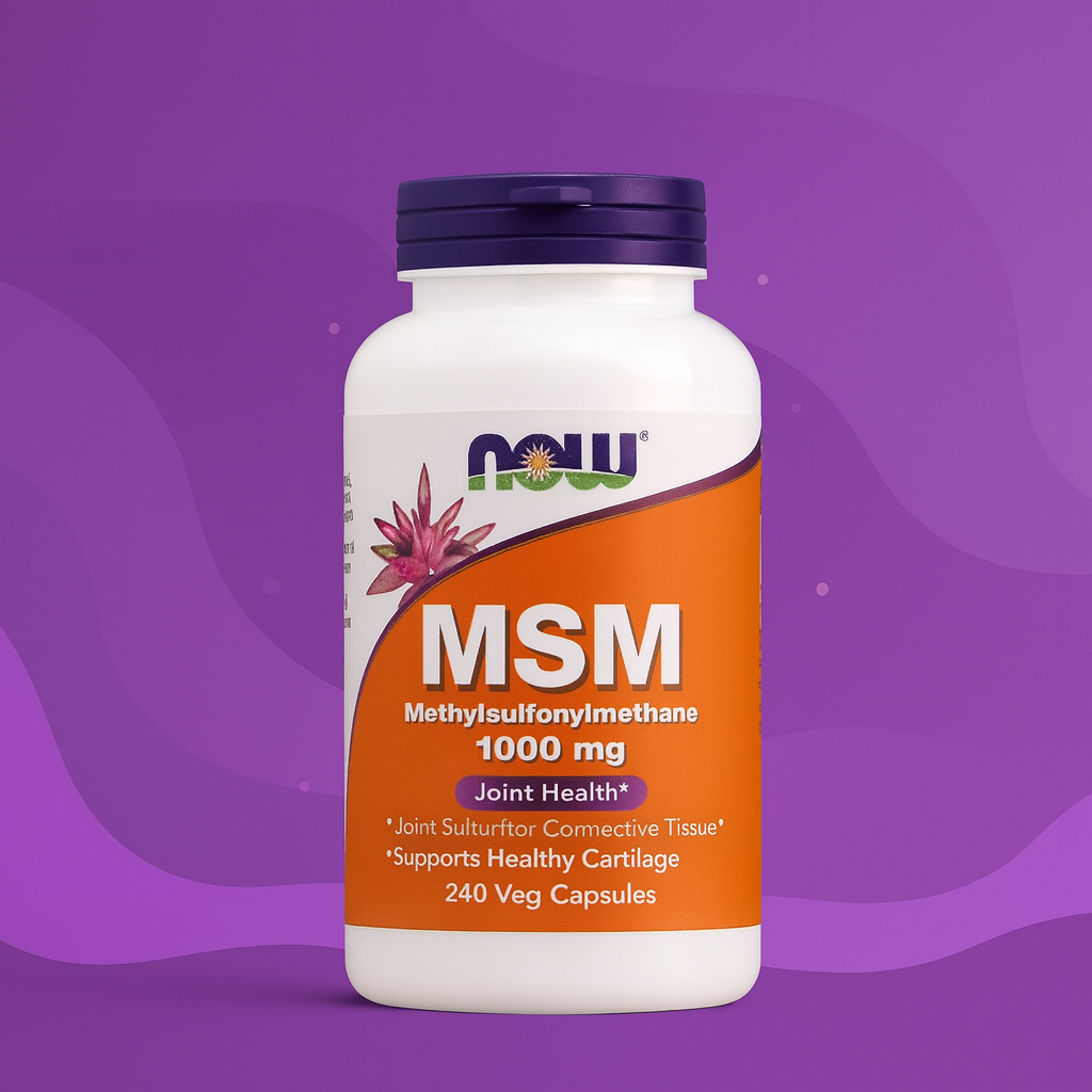 NOW MSM 1000 mg (240 Veg Capsules) Review: Benefits, Usage & Honest Pros/Cons