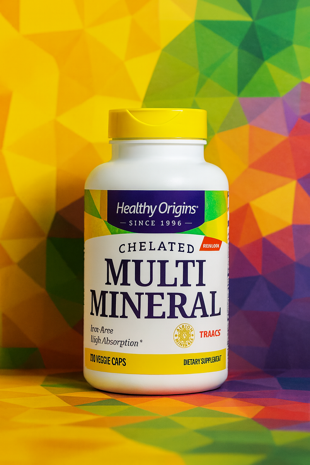 Healthy Origins Chelated Multi Mineral – Complete Mineral Support for Wellness